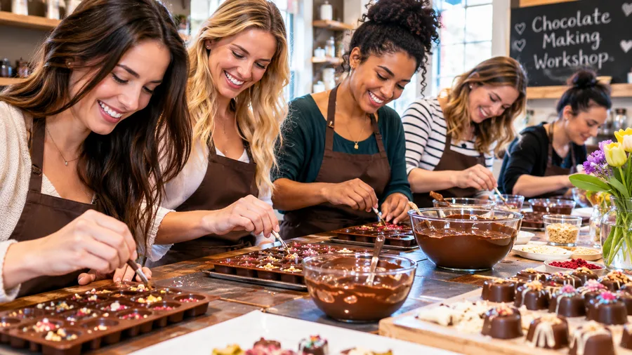 Group & Themed Chocolate Workshops: Hen Parties, Easter & More