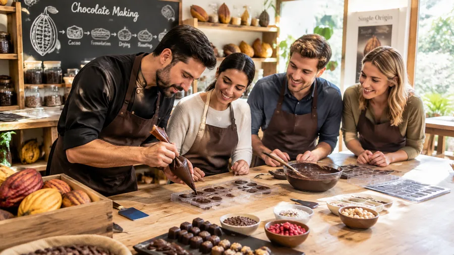 chocolate making workshop
